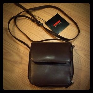 Hobo brown Hudson line purse